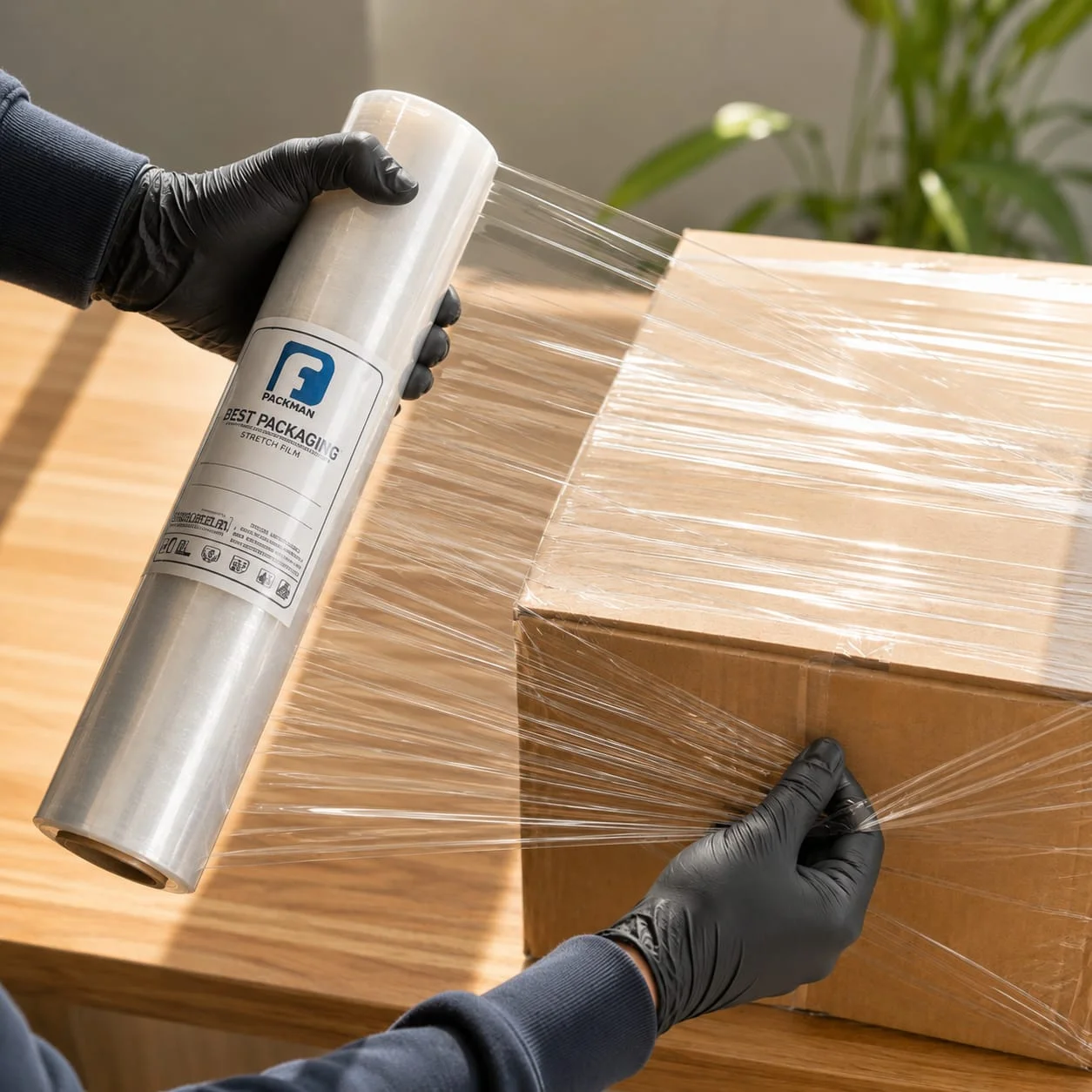 Stretch Wrap Roll For Packing